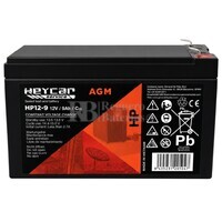 Bater�a Heycar HP12-9 | 12 Voltios 9 Amperios AGM
